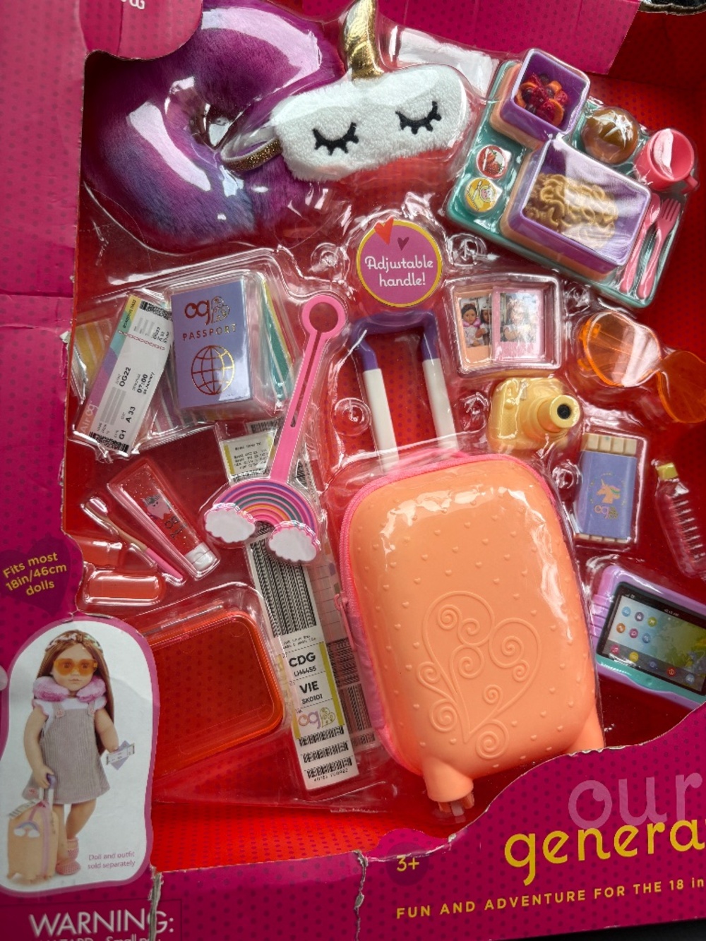 Our generation over the rainbow travel kit